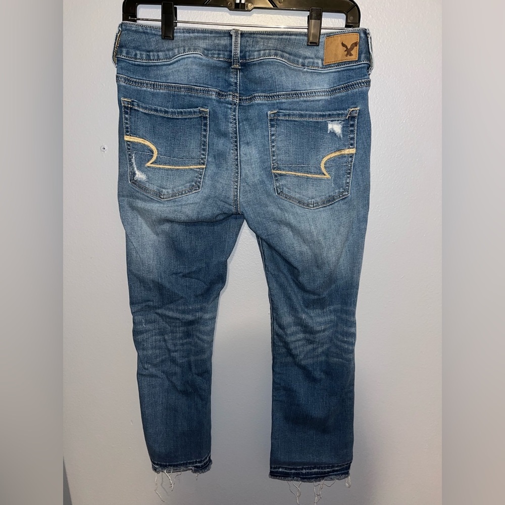 American Eagle Artist Crop Jeans - Picture 6 of 9